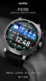 PER8 Digital Watch Face voor android gratis