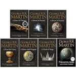 A Song of Ice and Fire Series & Nightflyers Paperback boxset met 7 boeken voor €14,95