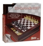 Estuche 10 juegos de madera - juego de mesa por 11.99€