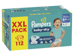 Pampers Baby‑Dry luiers maat 5+ (112 st.) voor €26,95 bij iBOOD