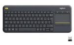 Clavier TV Sans fil Logitech K400 Plus AZERTY - Pavé tactile - Noir à 19,99€