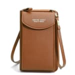 Bolso Bandolera con Cremallera, Monedero y Correa Ajustable por 2.99€