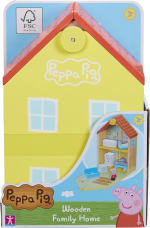 Peppa Pig houten poppenhuis inclusief Peppa en meubels voor €18,94 bij Bol