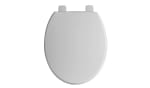 Home Essentials Plastic Toilet Seat - Grey for £4.75