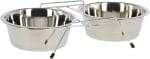 Kerbl Gamelle double inox 2x1800 ml à 6,62€ chez Amazon