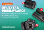 10% extra inruilwaarde bij Kamera Express