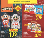Huevos Kinder Disney Playmobil por 3.79€ o One Piece por 3,99€ en Lidl