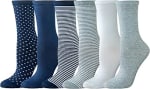 Amazon Essentials Women's Crew Socks, Cotton, 3-7 (£2.39/£2.14 S&S)