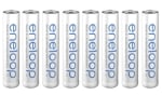 Lot de 8 piles rechargeables LR3 (AAA) eneloop HR03 à 29,54€