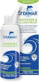 Sterimar Hayfever & Allergy Relief, Nasal Spray, with Manganese, Isotonic,