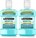 Listerine Mentol enjuague bucal 2 x 1 L por 7,28€