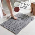 POPYS Alfombra de Baño de Diatomita 60x40 cm por 13,99€ en Amazon