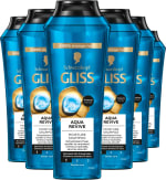 Gliss Aqua Revive shampoo (6x250 ml) voor €11,49 bij Bol