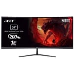 Monitor Acer ED340CURX0bmiipx 34" UltraWide Quad HD 200Hz LCD Curvo 1 ms por 229€