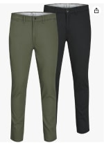 Lot de 2 Pantalons Chino Jack & Jones Slim Fit à 39,99€