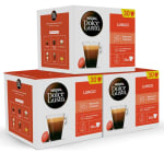 Pack de 3 boîtes de Café Nescafé Dolce Gusto Lungo - 90 capsules à 37€