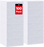 HOMEXCEL Lot de 100 chiffons en microfibre 30 x 30 cm pour 20,69€