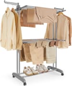 SONGMICS Étendoir à linge 3 niveaux (63,5×128×148 cm) pour 21,74€ chez Amazon