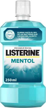 Listerine Mentol (250 ml) por solo 1€