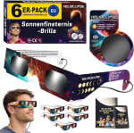 6-Pack Helioclipse brillen voor €9,95 bij Amazon