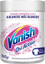 Vanish Oxi Action Quitamanchas y Blanqueador en Polvo 960 g por 6,07€