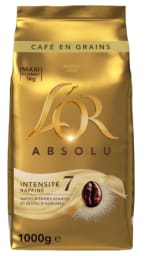 1Kg de café en grains L’OR absolu à 31,89€