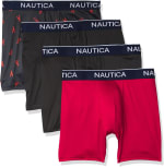 Nautica Pack de 4 bóxers para hombre por $342.22 en Amazon