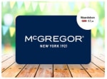 Waardebon t.w.v. €20 te besteden bij McGregor voor €7,95 bij Tripper
