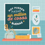 Puzzle 500 Piezas Mr. Wonderful Hoy pueden pasar un millón de cosas buenas a 3.99€