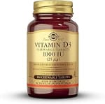 Solgar Vitamin D3 1000 IU (25 µg) Chewable Tablets - Pack of 100