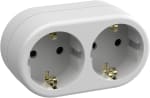 SIMON BRICO Ladrón Enchufe, Adaptador Corriente Doble Toma Schuko 16A por 3.32€
