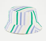 Gorro Bucket reversible rayas de bebé por 4.79€.