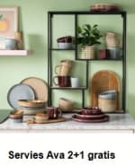 2+1 gratis op Servies Ava bij Kwantum