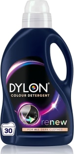 2 x Dylon Black & Dark Clothes Liquid Laundry Detergent 30 Washes / or Blue (£4.20 -