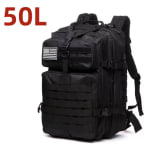 Mochila Nylon Táctica Deportiva Impermeable 50L Trekking por 11,90€