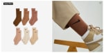 chaussettes crew rembourrées x6 à 15€