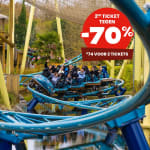 Walibi Looping Deal: 2 tickets voor €74 bij Walibi