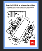 Bij de HEMA je schoentje zetten