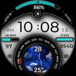 Weather Digital Watch Face A8 voor Android gratis