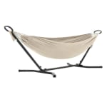Songmics 210 x 150cm Double Hammock with Stand (Beige / Grey) W/Code