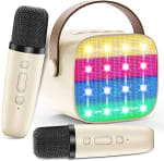 Micrófono Karaoke Niños 2 Microfonos Inalámbrico, Altavoz Bluetooth por 7.13€