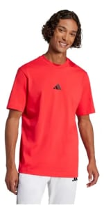 Playera Adidas Casual Essentials roja por $156 | Ahorro Mercado Libre