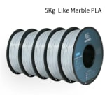 5 Kg Geeetech PLA in Marmer kleuren voor €35,79 dmv code bij Aliexpress