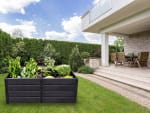 KHW Carré potager surélevé Demeter, anthracite à 69,99€
