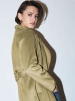 Abrigo Efecto Ante para Mujer por 9.99€