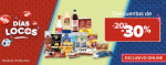 Carrefour Días Locos hasta 30% descuento Exclusivo Online