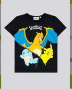 Camiseta infantil de algodón, Pokémon por 4.99€
