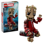 76341 LEGO Super Heroes Marvel Groot in Ravager Jumpsuit voor €37,49 bij DreamLand