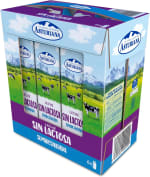 Central Lechera Asturiana Leche Sin Lactosa Semidesnatada Pack 6x1L