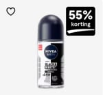 55% korting op alle NIVEA Invisible Deodorant producten bij Etos